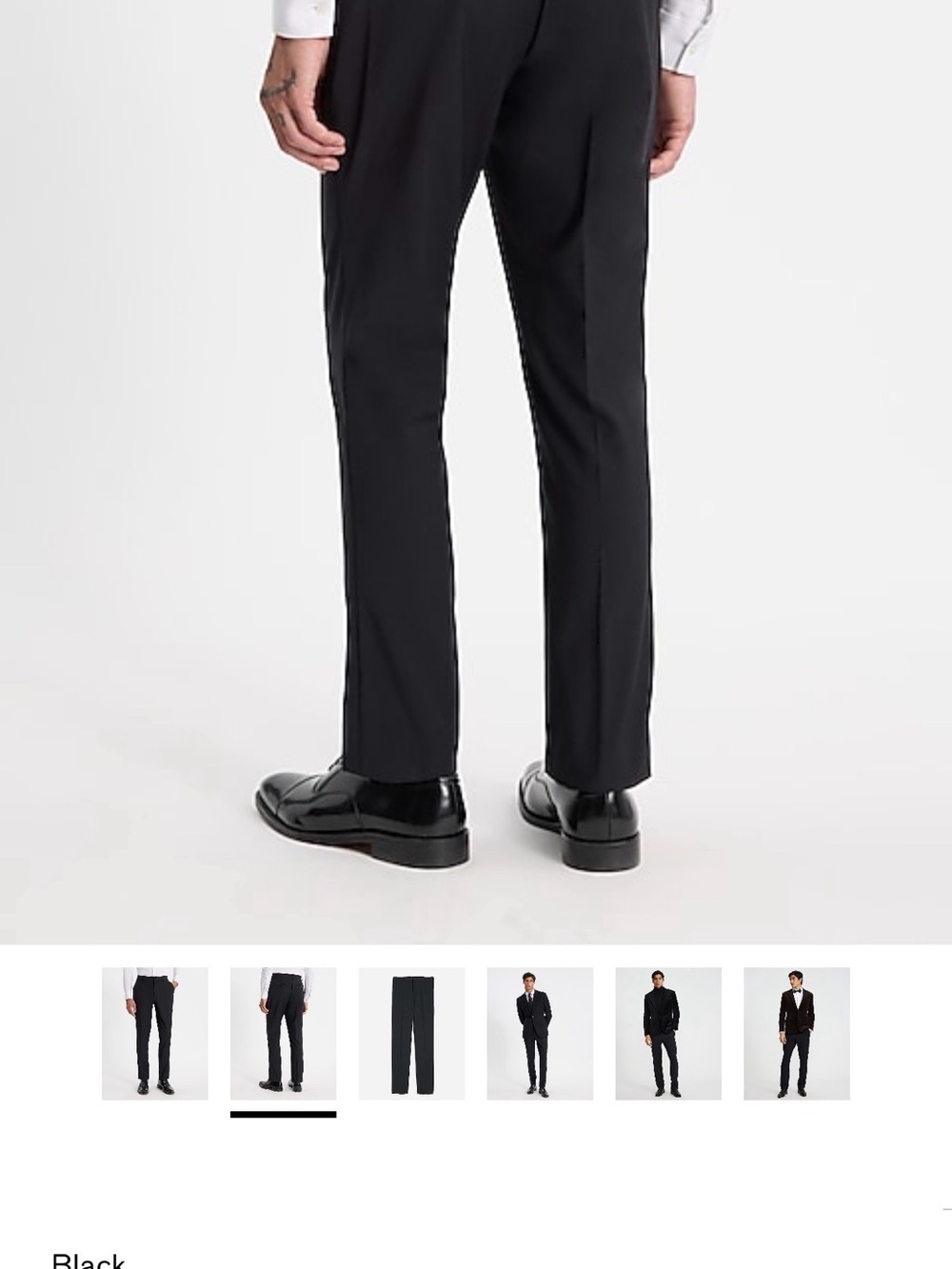 Express Men's Black Dress Pants